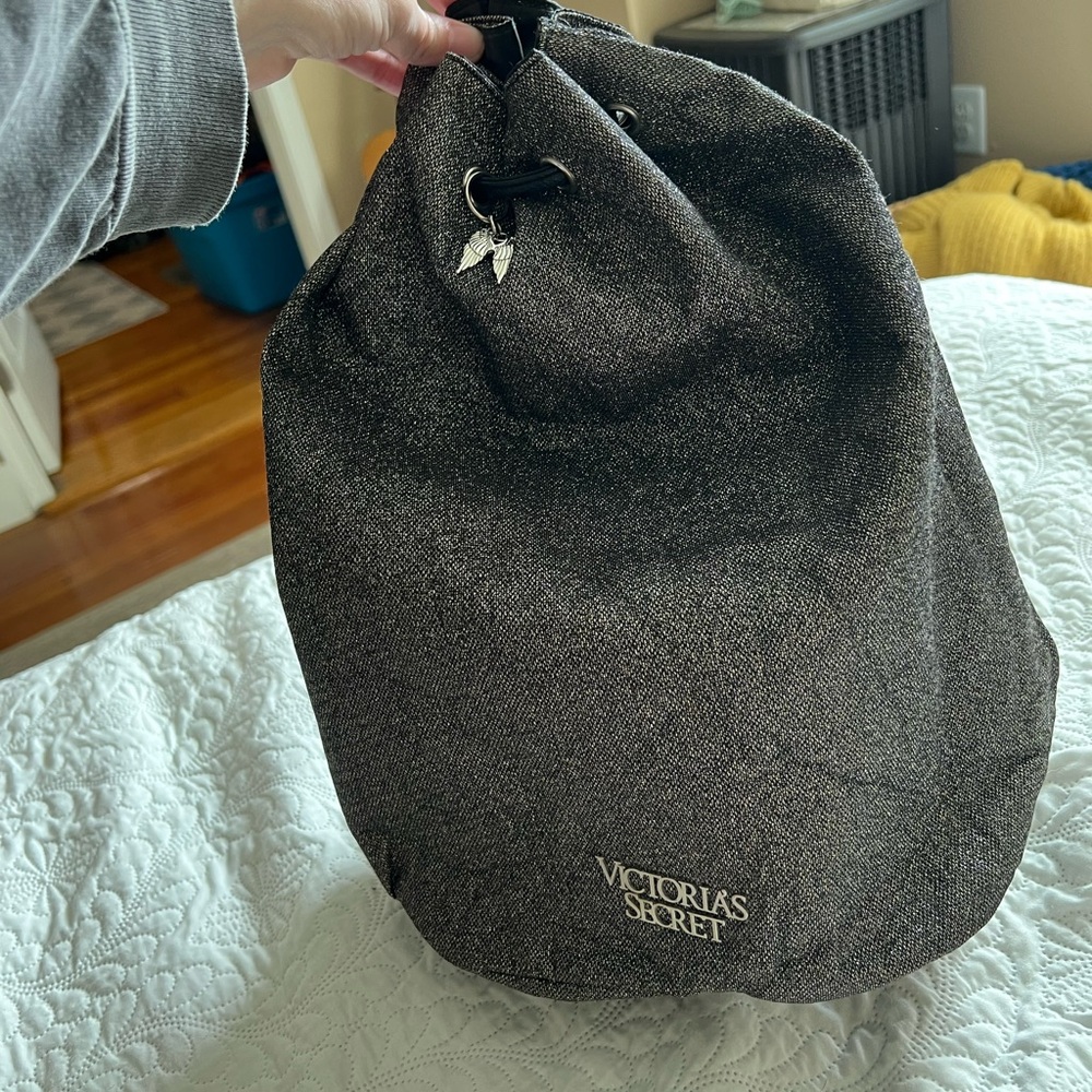 Victoria's Secret Black and Silver bag